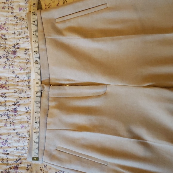 Sezane Martin Trousers wool blend in ecru size 40/8 - Picture 4 of 10